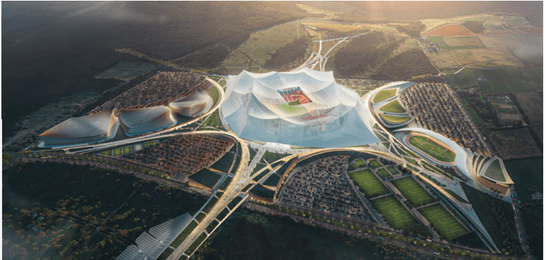 LE GRAND STADE HASSAN II DE CASABLANCA